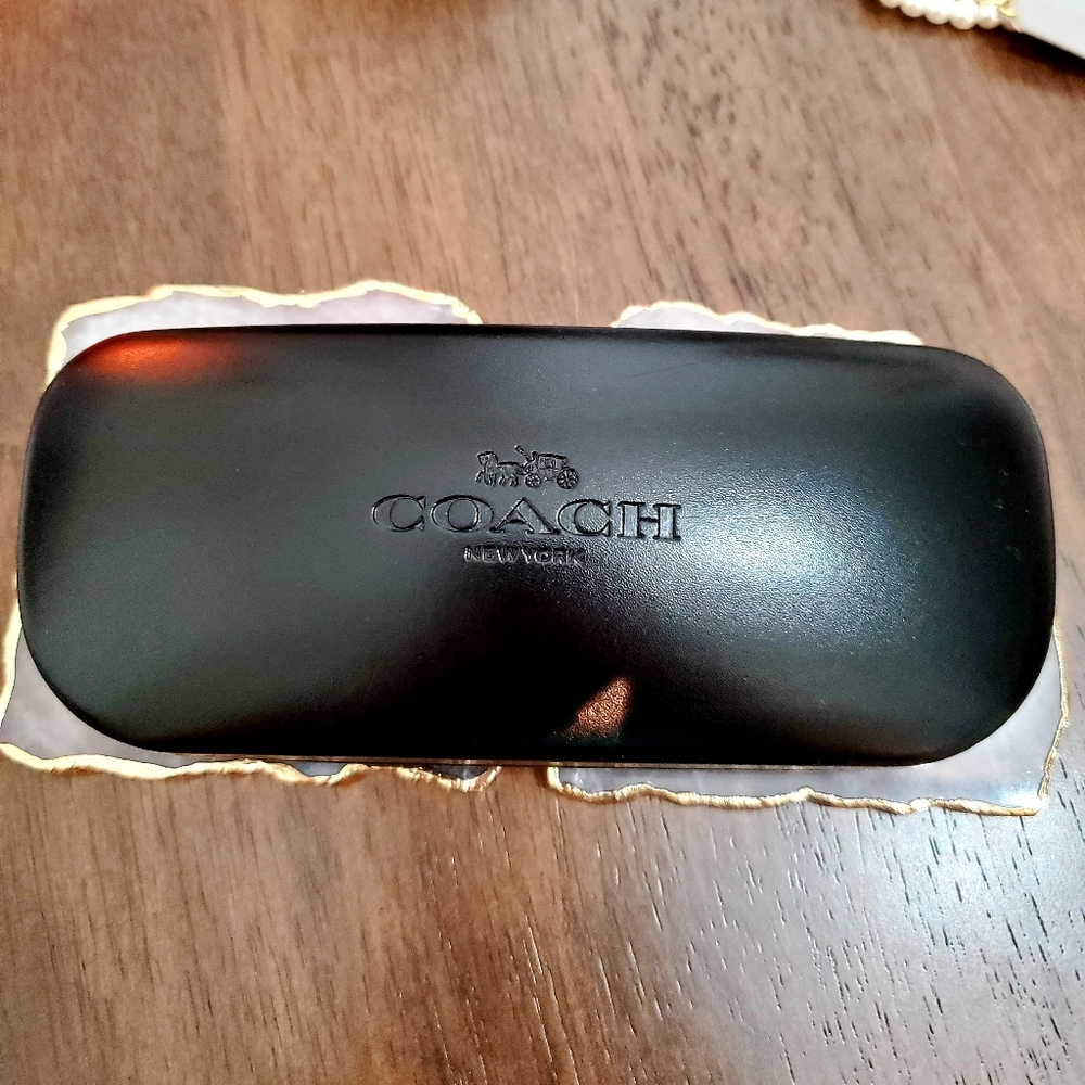 Coach Hard Shell Eye Glasses Case